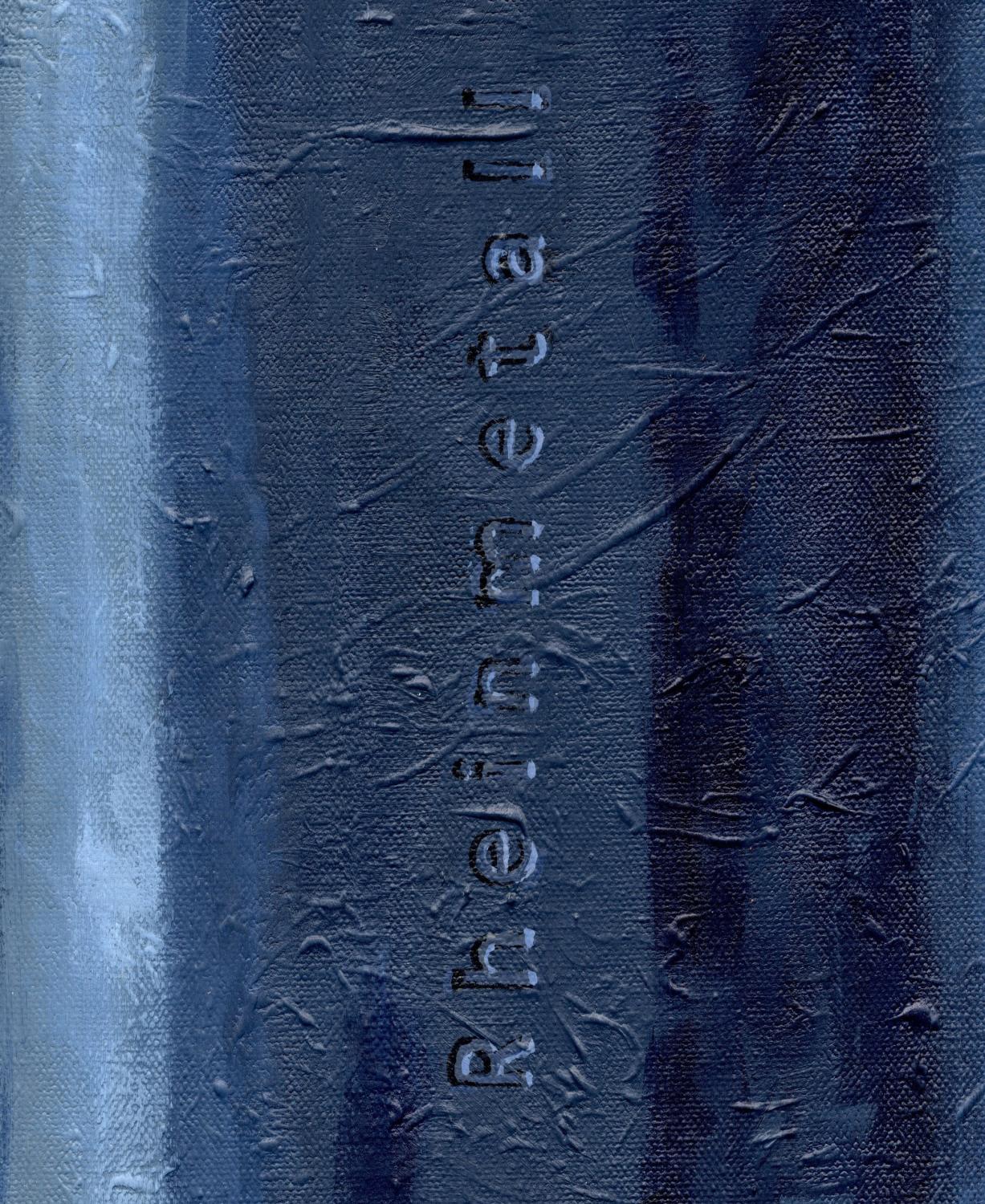 Patrone blau (Detail)